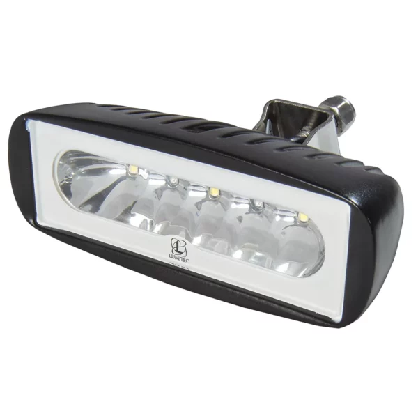 Lumitec Caprera2 - LED Flood Light - Black Finish - 2-Color White-Red Dimming - Image 2