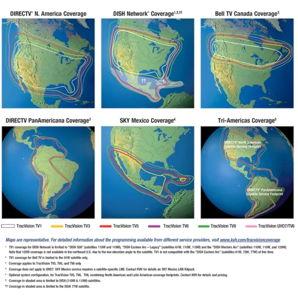 KVH TracVision TV5 - Circular LNB f-North America - Image 2
