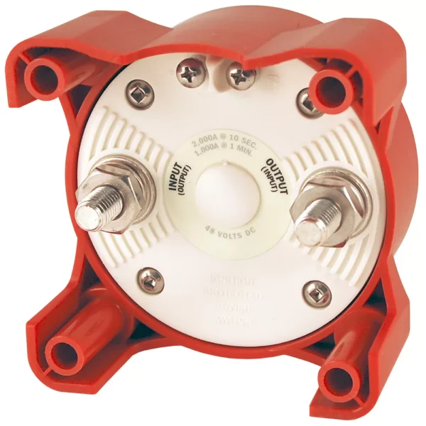 Blue Sea 9004e e-Series Battery Switch Single Circuit ON-OFF w-Alternator Field Disconnect - Image 2