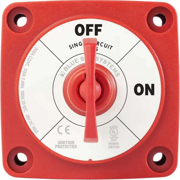Blue Sea 6005 m-Series (Mini) Battery Switch Single Circuit ON-OFF - Image 5