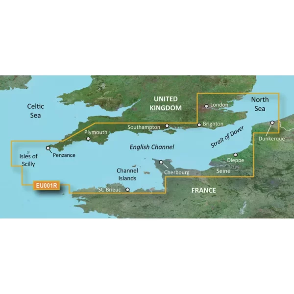 Garmin BlueChart g3 HD - HXEU001R - English Channel - microSD-SD