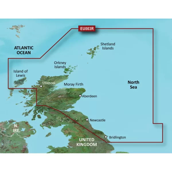 Garmin BlueChart g3 HD - HXEU003R - Great Britain Northeast Coast - microSD-SD