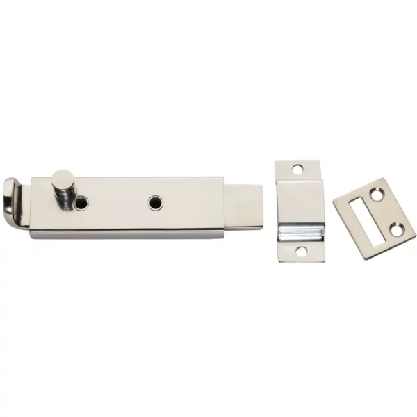 Whitecap Spring Loaded Slide Bolt-Latch - 316 Stainless Steel - 5-5-16"