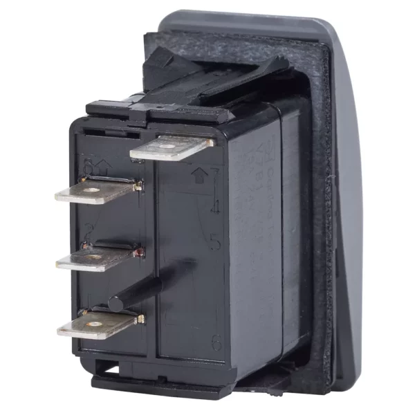 Blue Sea 7943 Contura II Switch SPDT - (ON)-OFF-ON - Black - Image 2