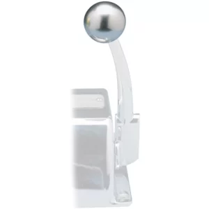 Rupp Control Knob Silver For Morse Controls (3-8-24 Thread)