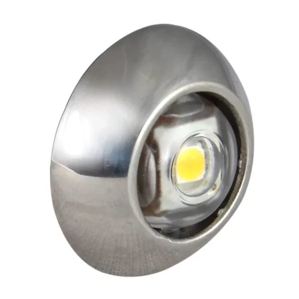 Lumitec Exuma Courtesy Light - Polished Stainless Housing - White Light - Image 2
