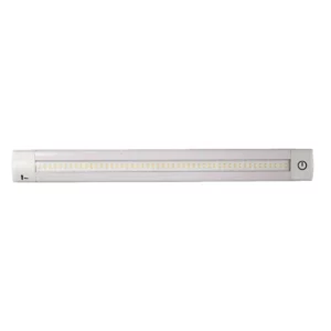 Lunasea Adjustable Linear LED Light w-Built-In Dimmer - 12" Length, 12VDC, Warm White w- Switch