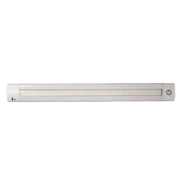 Lunasea Adjustable Linear LED Light w-Built-In Dimmer - 12" Length, 12VDC, Warm White w- Switch
