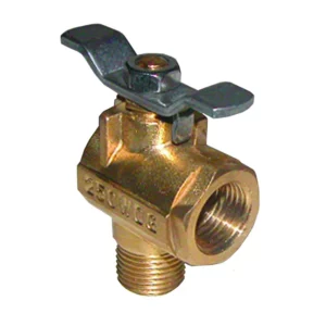 GROCO 1-2" NPT 90 Bronze Fuel Valve