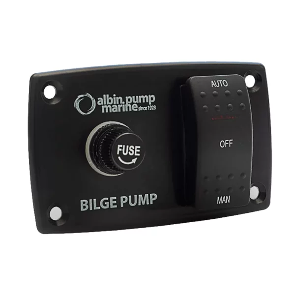 Albin Group 3-Way Bilge Panel - 12-24V