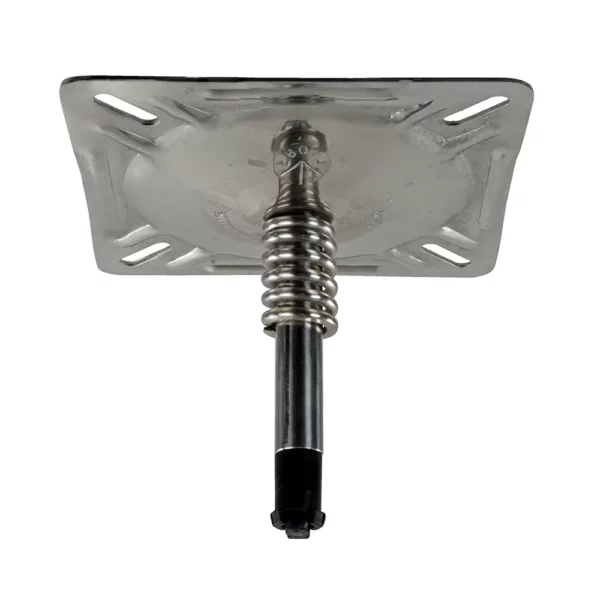 Springfield KingPin 7" x 7" Seat Mount w-Spring - Polished