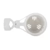 Camco Clamp-On Rail Mounted Cup Holder - Small for Up to 1-1-4" Rail - White - Image 3