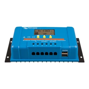 Victron BlueSolar PWM Charge Controller (DUO) LCD & USB Charge Control - 12-24VDC - 20A