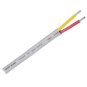 Pacer 12-2 AWG Safety Duplex Cable - Red-Yellow - Sold By The Foot