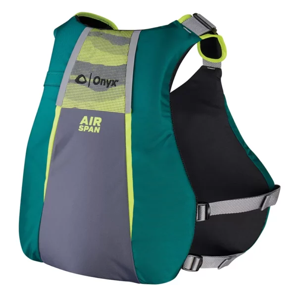 Onyx Airspan Angler Life Jacket - M-L - Green - Image 2