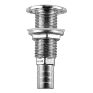 Attwood Stainless Steel Thru-Hull Standard Straight Barbed - 5-8" Inner Diameter