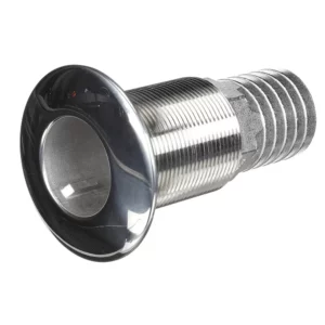 Attwood Stainless Steel Thru-Hull Standard Straight Barbed - 1-1-2" Inner Diameter