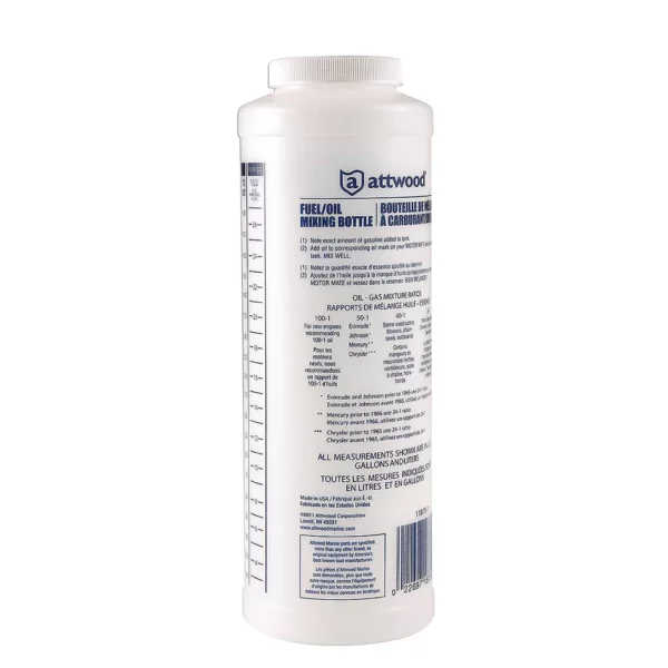 Attwood Fuel-Oil Mixing Bottle