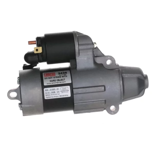 ARCO Marine Premium Replacement Outboard Starter f-Yamaha 200-300HP - 9 Tooth