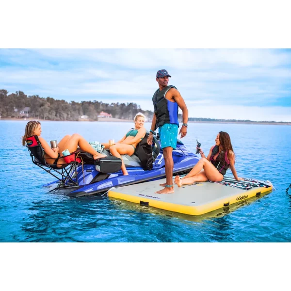 Solstice Watersports 6' x 5' Inflatable Dock - Image 2