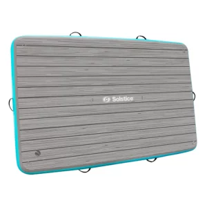 Solstice Watersports 8' x 5' Luxe Dock w-Traction Pad & Ladder