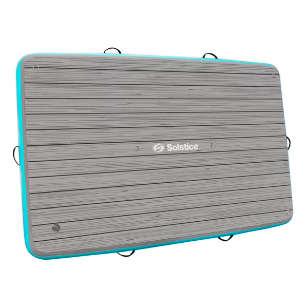 Solstice Watersports 8' x 5' Luxe Dock w-Traction Pad & Ladder