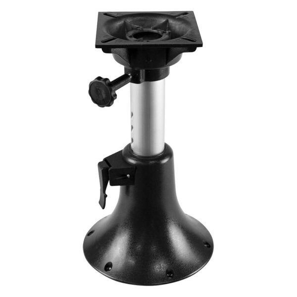 Wise 13-18" Aluminum Bell Pedestal w-Seat Spider Mount - Image 2