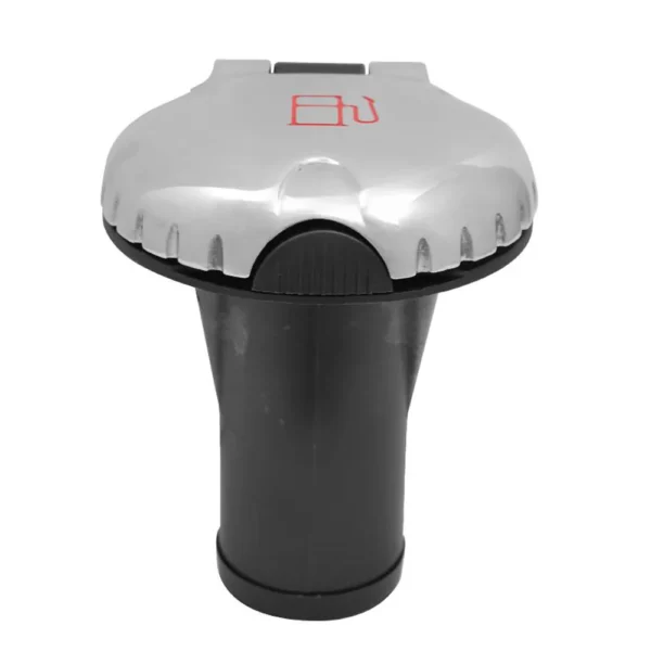 Attwood Deck Fill f-Carbon Canister System - Straight Body & Scalloped Stainless Steel Cap