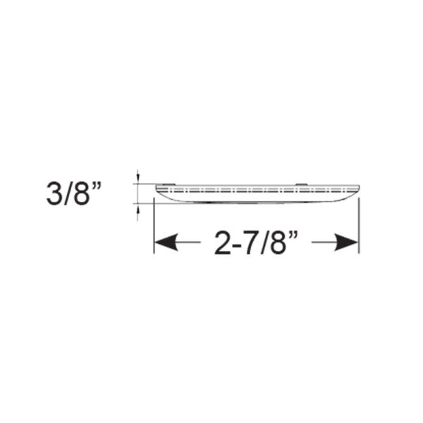 Scandvik B3 Downlight Surface Mount - Cool White - SS Trim - IP67 - 12-24V - Image 2
