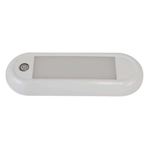 Scandvik 7" Oval Dome Light w-Switch & Dimming - 12-24V