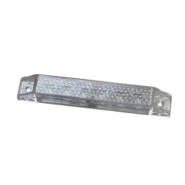 Scandvik 4" LED Light Strip - Blue w-Gasket - 12V - Image 2
