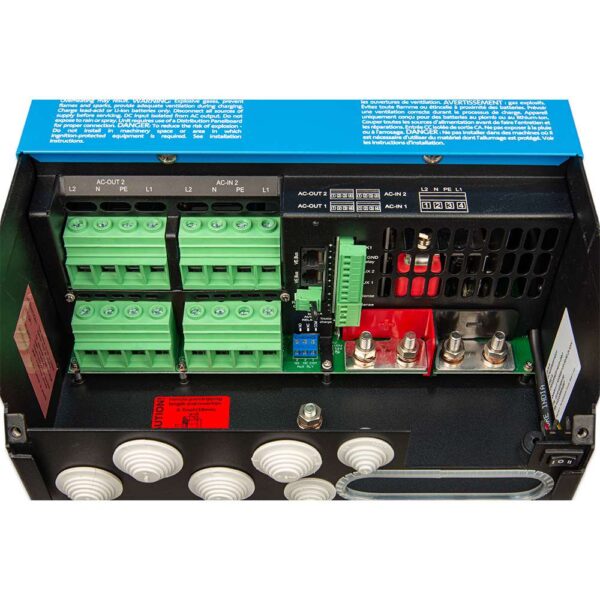 Victron Quattro-II - 24-3000 - 70-50-50 - 2X 120V - Image 2