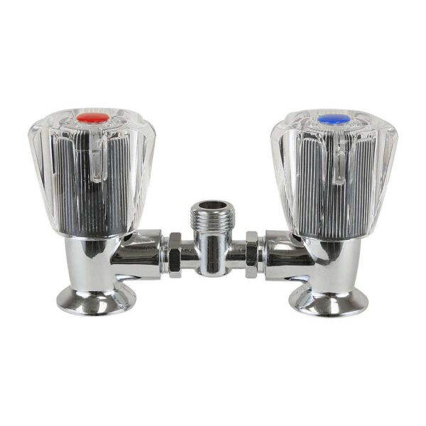 Scandvik Mixing Bridge w-Acrylic Knobs - 3-8"