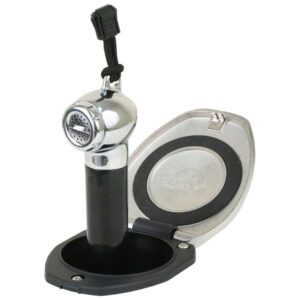 Scandvik Black & SS Recessed Transom Shower Handle-Hose - Vertical-Horizontal Mount - 6' Hose