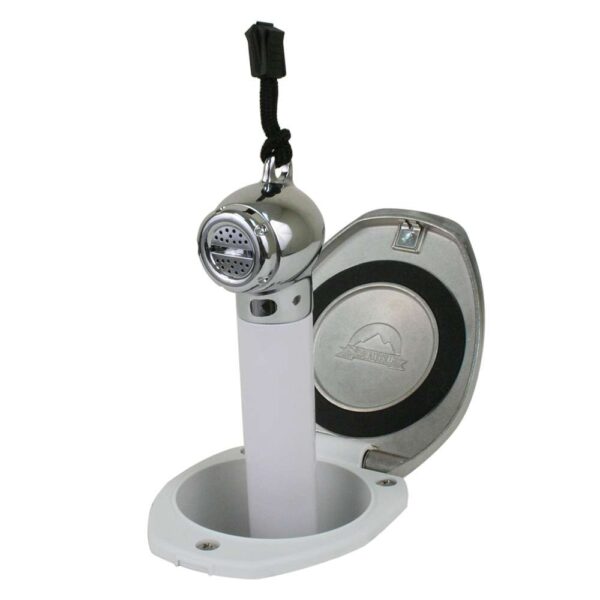 Scandvik White & SS Recessed Transom Shower Handle-Hose - Vertical-Horizontal Mount - 6' Hose