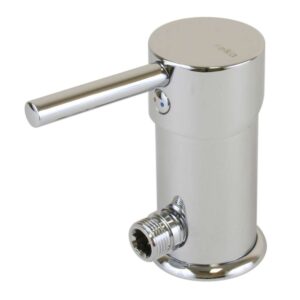 Scandvik Minimalistic Compact Single Level Mixer - Deck Mount - 3-8" & 1-2" Fittings