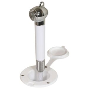 Scandvik Recessed Transom Shower w-6' Hose - White