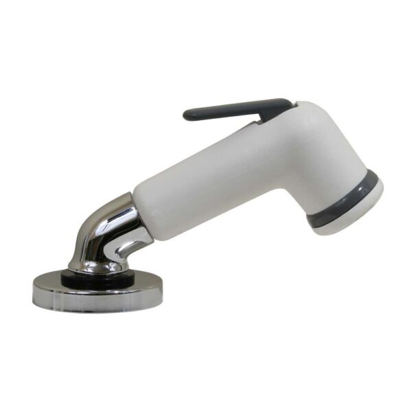 Scandvik Elbow Sprayer - Handle Pull Out - White w-6' Hose
