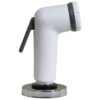 Scandvik Straight Handle Pull Out Sprayer - White w-6' Hose