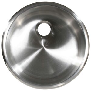 Scandvik SS Cylindrical Sink - (11-5-8" x 5") - Brushed Finish