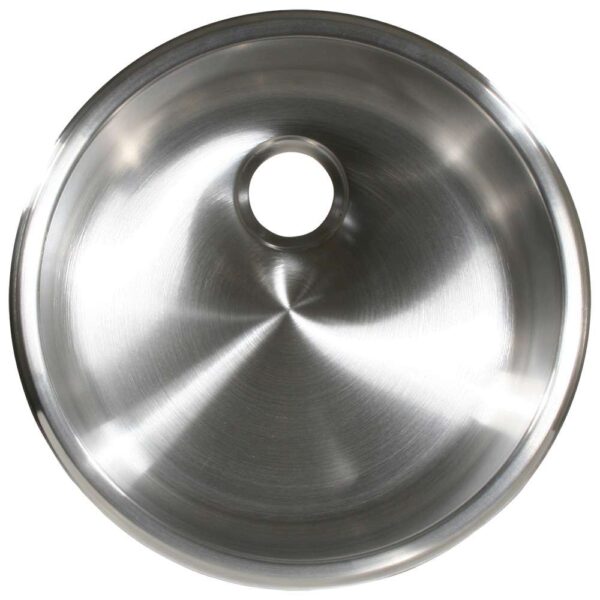Scandvik SS Cylindrical Sink - (11-5-8" x 5") - Brushed Finish