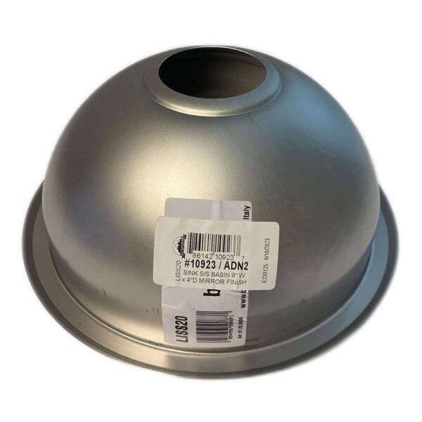 Scandvik SS Sink Basin - 9" x 4" - Mirror Finish - Image 2