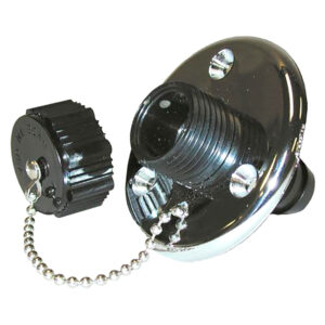 T-H Marine Washdown Valve w-Chrome Base