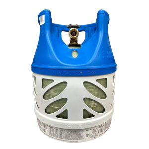 Viking Cylinders 11lb Vertical Fiberglass Composite LPG Cylinder w-Type 1 Valve - OPD, DOT, TC Approved
