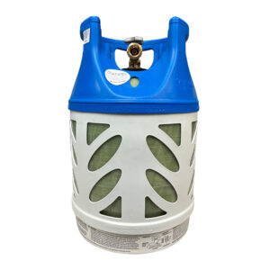 Viking Cylinders 17lb Vertical Fiberglass Composite LPG Cylinder w-Type 1 Valve - OPD, DOT, TC Approved