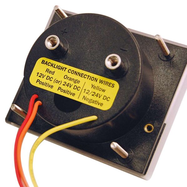 Blue Sea 8022 DC Analog Ammeter - 2-3-4 Face, 0-50 AMP DC - Image 2