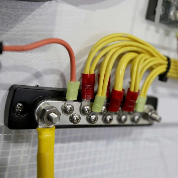 Blue Sea 2300 150AMP Common BusBar 10 x #8-32 Screw Terminal w-Cover - Image 2