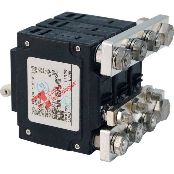 Blue Sea 7271 300A C-Series Triple Pole Toggle DC Circuit Breaker - Image 2