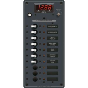 Blue Sea 8402 DC 10 Position w-Multi-Function Meter