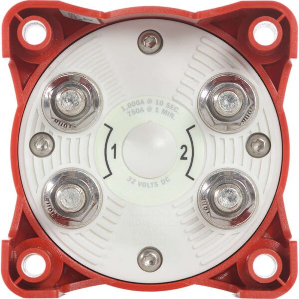 Blue Sea 5511e e-Series Dual Circuit Plus Battery Switch - Image 2